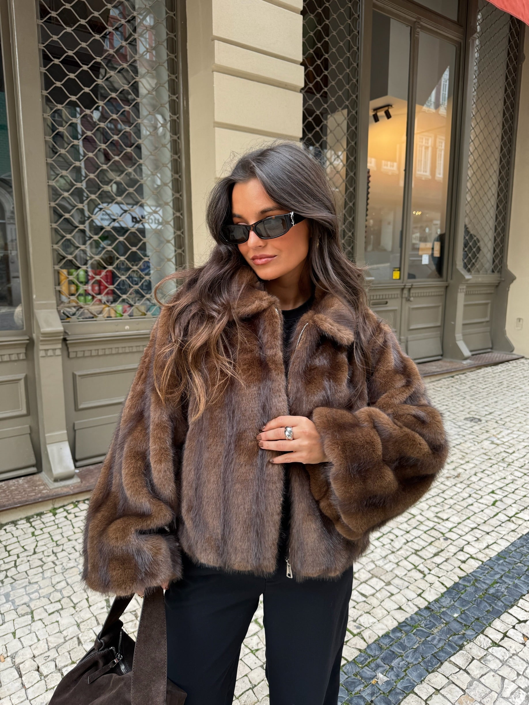 Copenhagen Coat in Chocolate