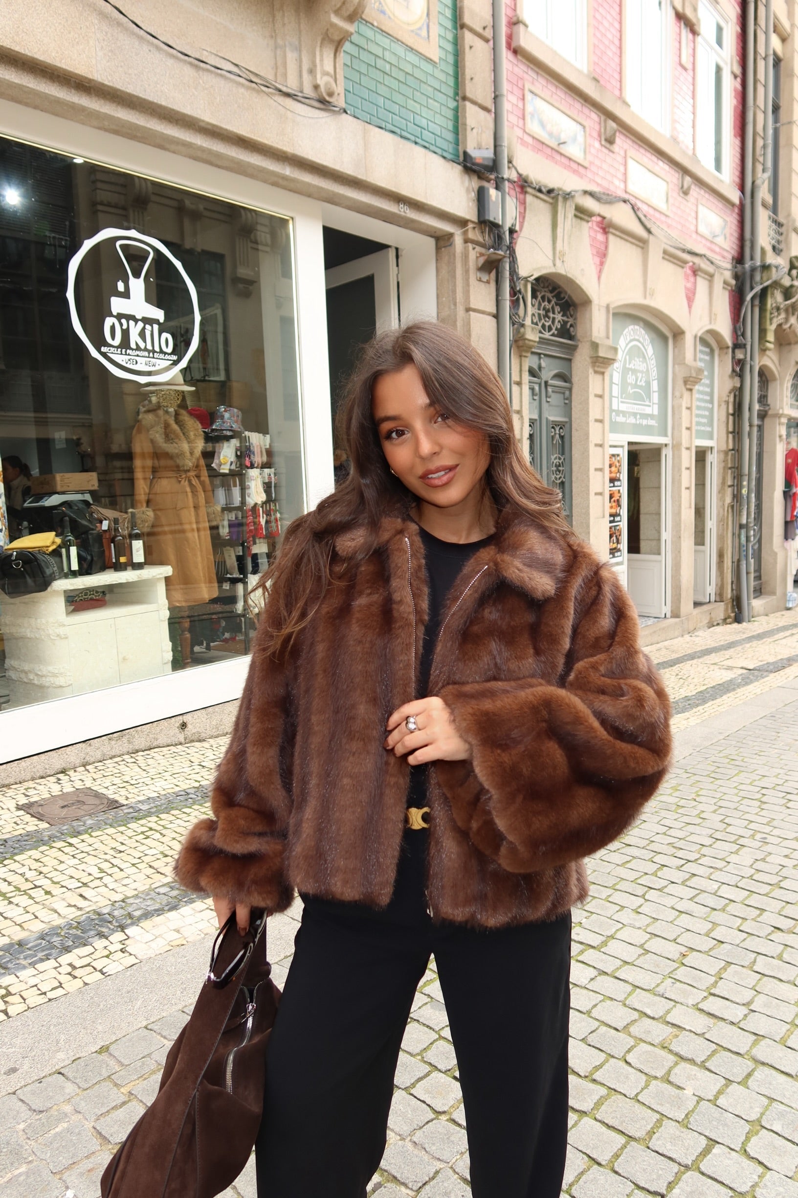 Copenhagen Coat in Chocolate