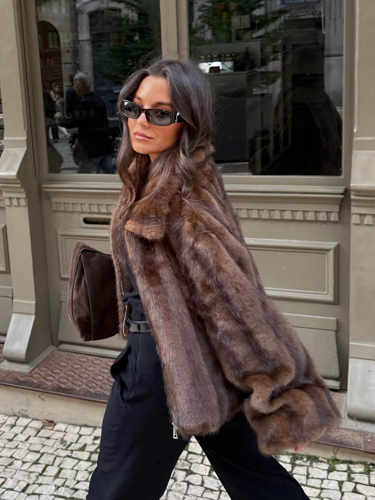 Copenhagen Coat in Chocolate