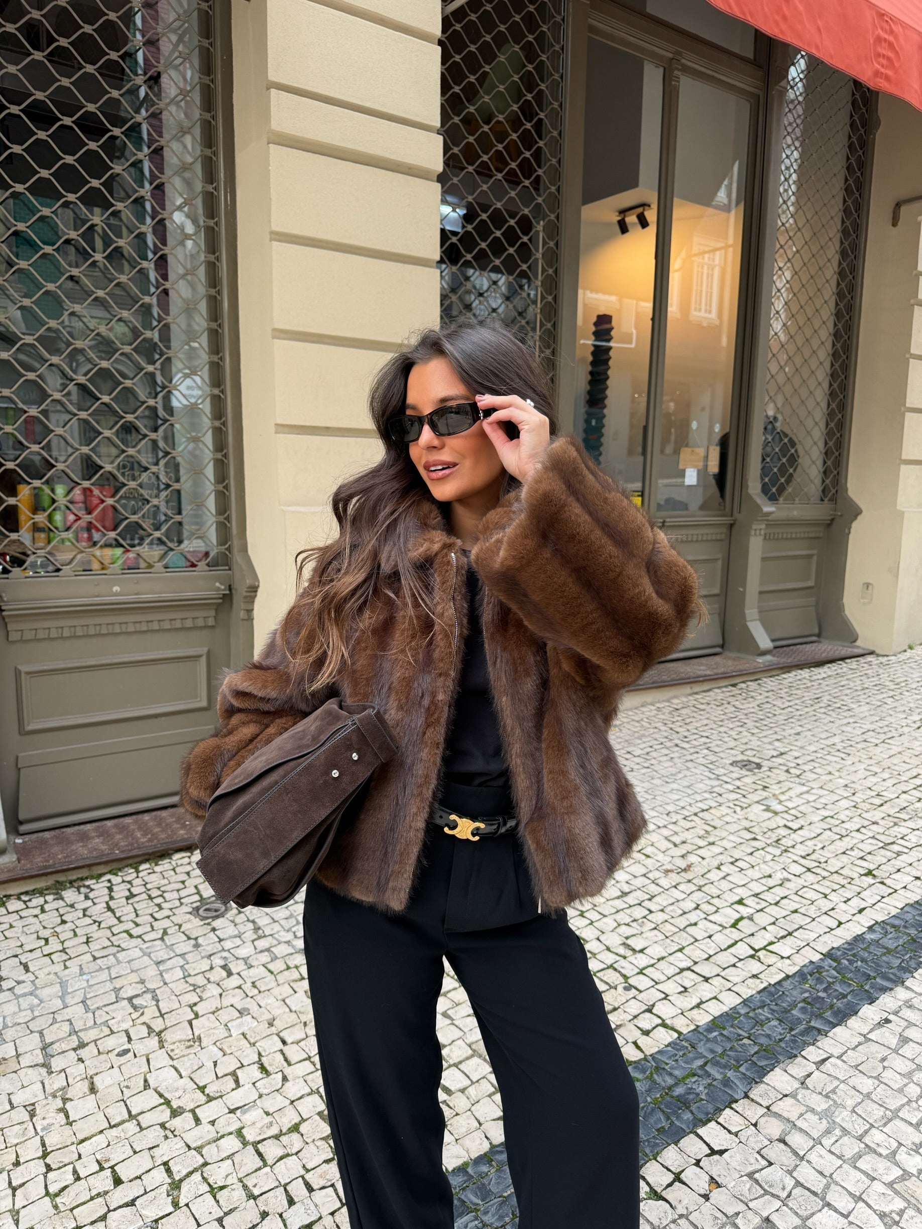 Copenhagen Coat in Chocolate