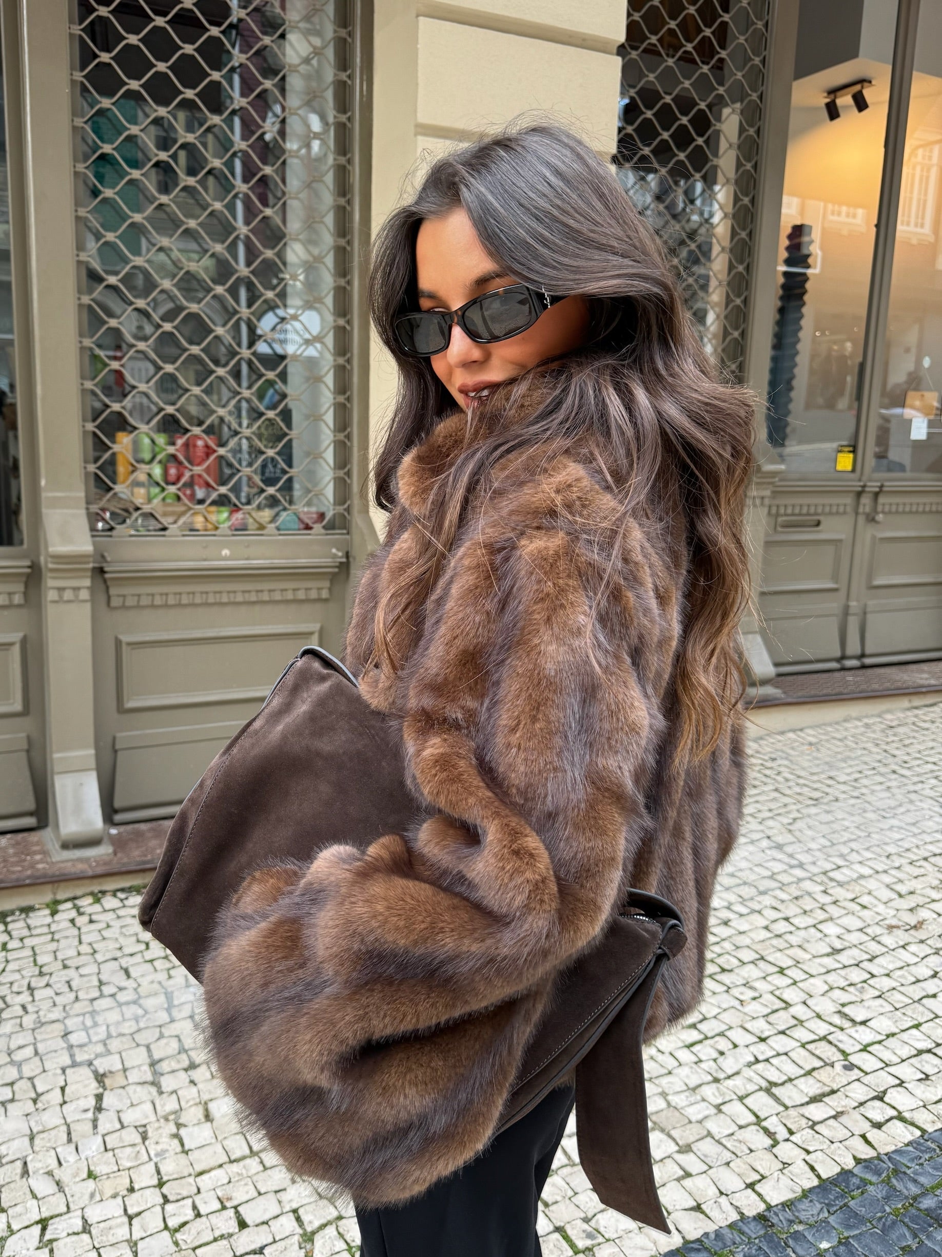 Copenhagen Coat in Chocolate